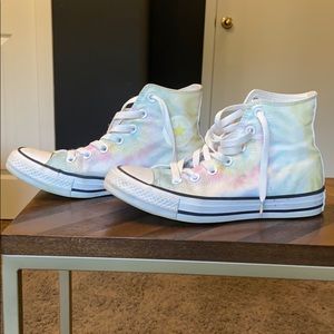 Converse Tie-Dye Pastel High Top Chucks W6